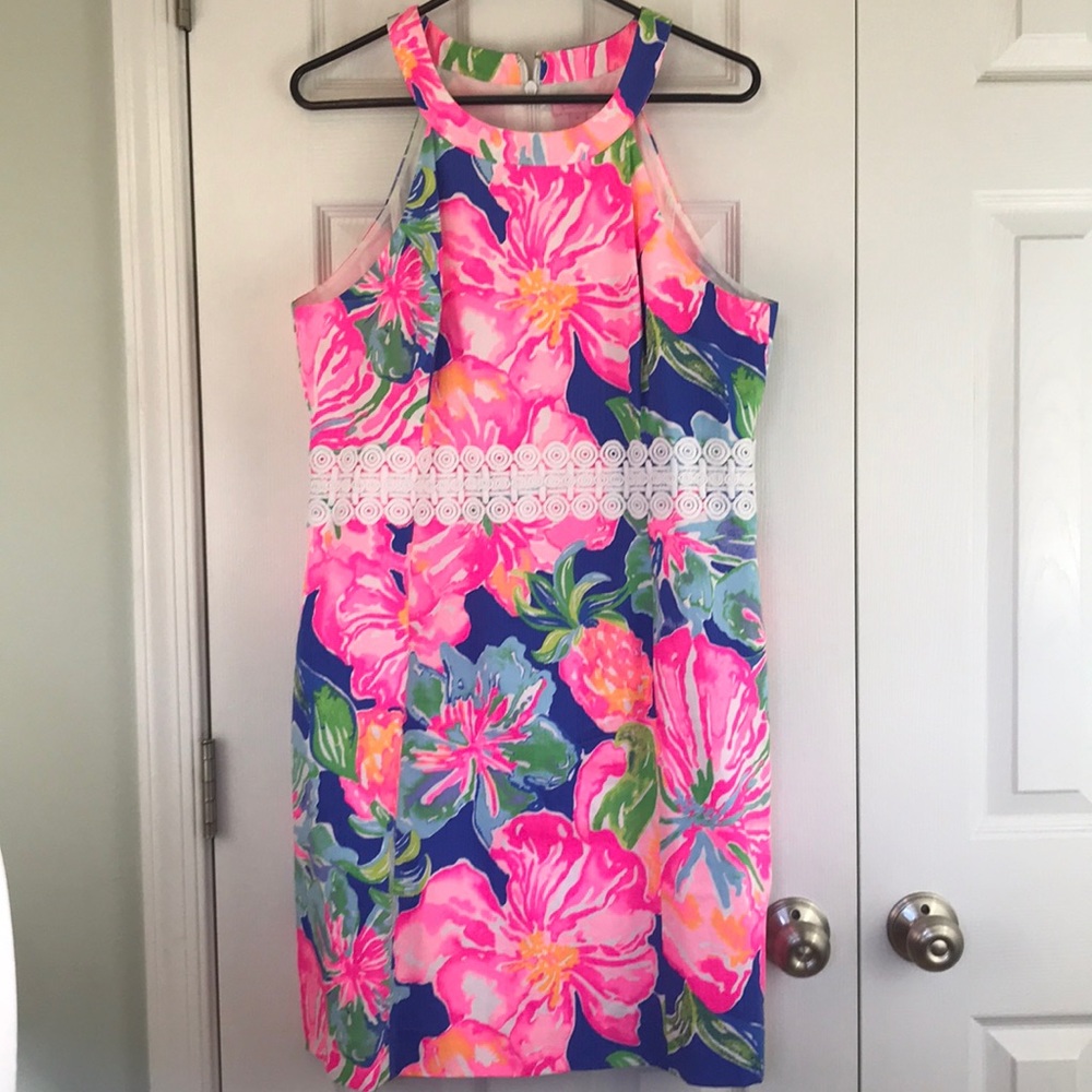 Lilly Pulitzer Ashlyn shift dress size 14